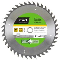 8&quot; x 40 Teeth Finishing Cabinetry  Professional Saw Blade Recyclable Exchangeable