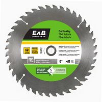 9&quot; x 40 Teeth Finishing Cabinetry  Professional Saw Blade Recyclable Exchangeable