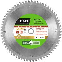10&quot; x 64 Teeth Finishing LaserLine&reg;  Industrial Saw Blade Recyclable Exchangeable
