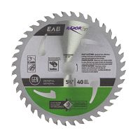 5 1/2&quot; x 40 Teeth Finishing Razor Thin&reg;   Saw Blade Recyclable Exchangeable