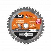 6 1/2&quot; x 36 Teeth Finishing Razor Back&reg; Thin  Professional Saw Blade Recyclable Exchangeable