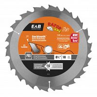 8 1/4&quot; x 18 Teeth Framing Razor Back&reg; Thin  Professional Saw Blade Recyclable Exchangeable