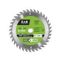 6 1/2&quot; x 36 Teeth Finishing Green Blade   Saw Blade Recyclable Exchangeable