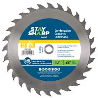 10&quot; x 28 Teeth All Purpose Combination   Saw Blade Recyclable 