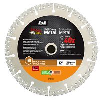 Hoja de Diamante para metal 12"- Razor Back® - Industrial – Intercambiable