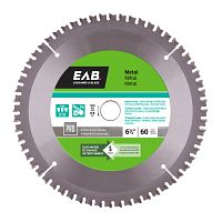 6 1/2&quot; x 60 Teeth Metal Cutting  Professional Saw Blade Recyclable Exchangeable