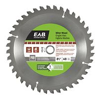 8 1/2&quot; x 40 Teeth Finishing Miter  Professional Saw Blade Recyclable Exchangeable