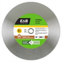 10&quot; x 200 Teeth Finishing Panelling   Saw Blade Recyclable Exchangeable