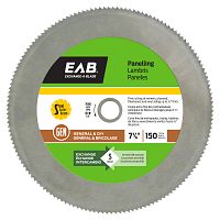 7 1/4&quot; x 150 Teeth Finishing Panelling   Saw Blade Recyclable Exchangeable